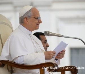 A Liturgia nasce de Cristo e conduz a Ele A visão da Sacrosanctum Concilium na primeira catequese de Leão XIV