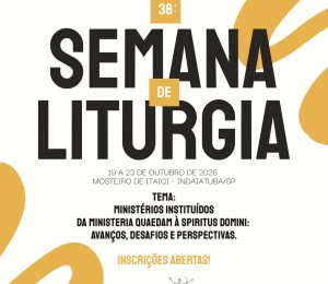 ASLI participa de 38ª Semana de Liturgia promovida pelo Centro de Liturgia Dom Clemente Isnard